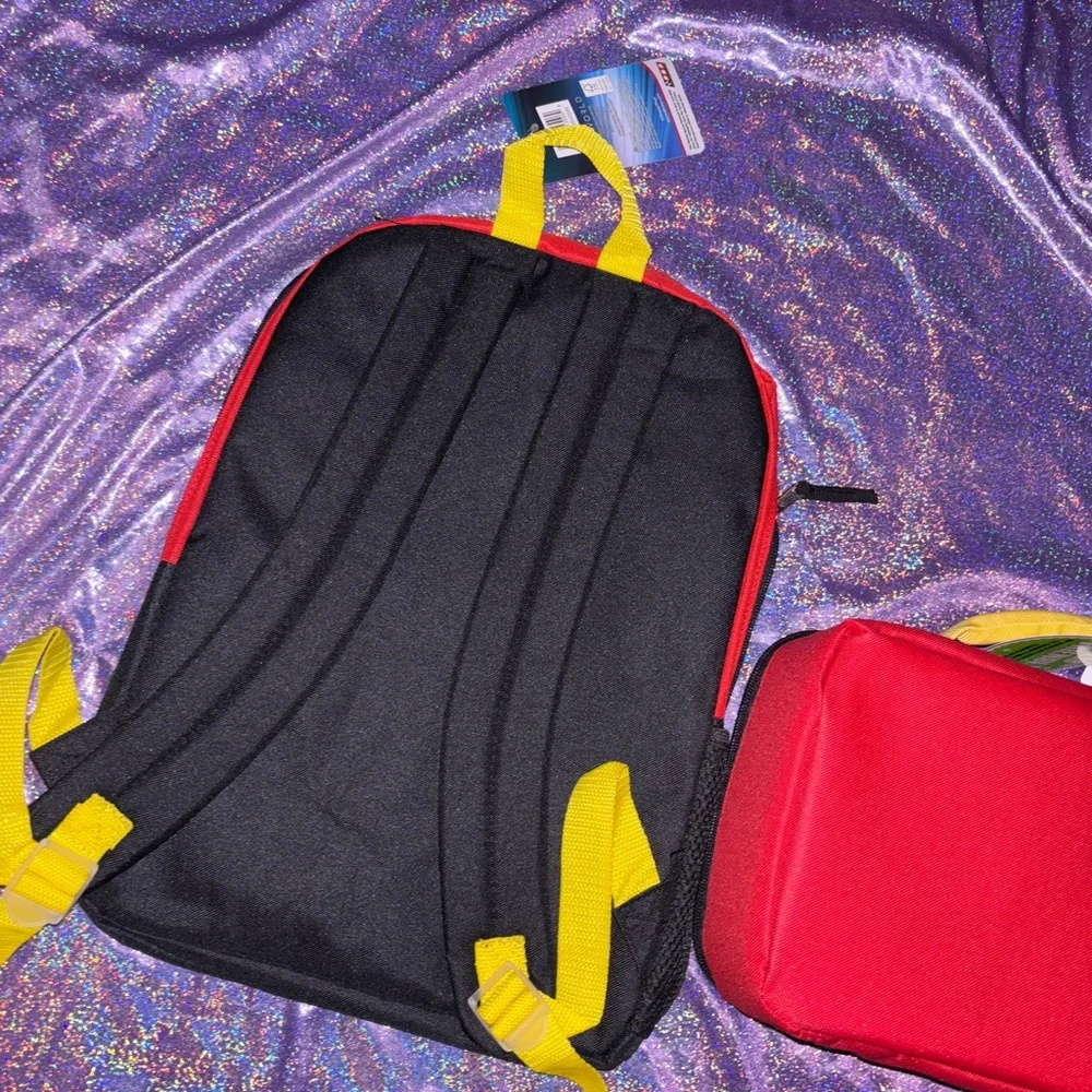 Disney Lightning McQueen backpack Set